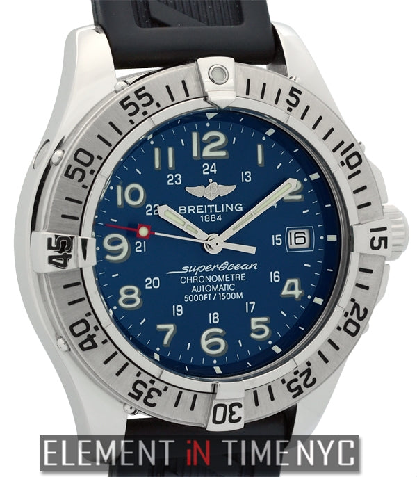 Chronometer Stainless Steel 42mm Blue Dial
