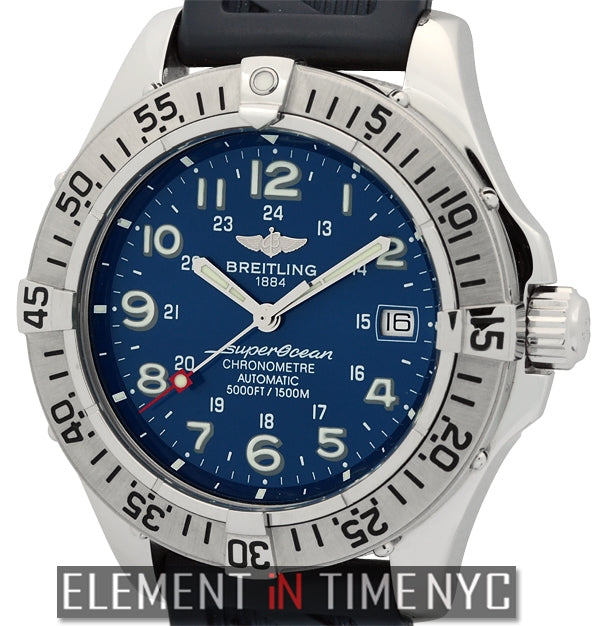Chronometer Stainless Steel 42mm Blue Dial