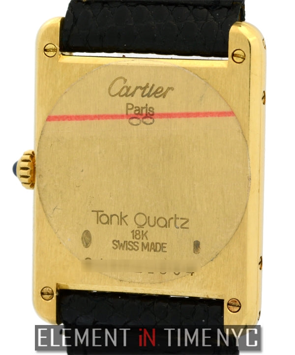 Tank Louis 18k Yellow Gold 23mm Quartz