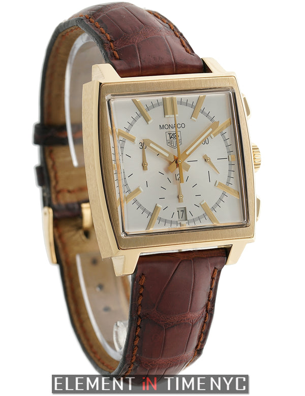 Chronograph 38mm 18k Yellow Gold Silver Dial 2007