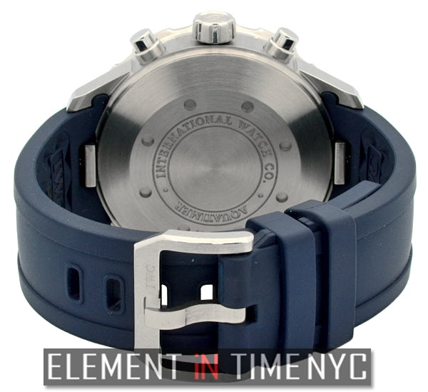 Aquatimer Chronograph Stainless Steel Blue Dial