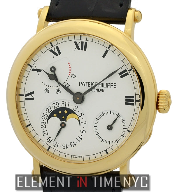 Power Reserve Moonphase 18k Yellow Gold