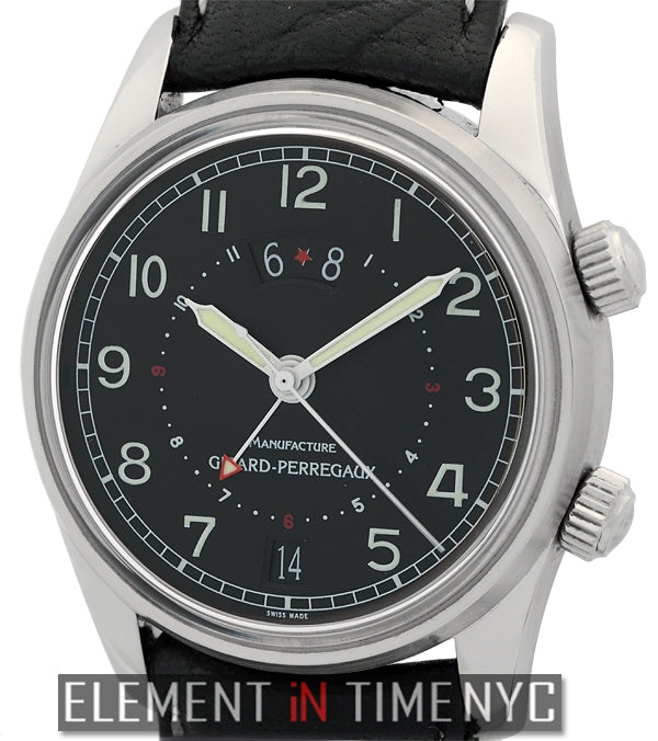 GMT Alarm Stainless Steel 38mm