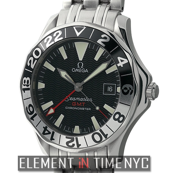300 M GMT 50th Anniversary Stainless Steel Black Dial