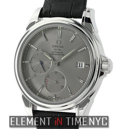 Co-Axial Power Reserve Stainless Steel 39mm Grey Dial