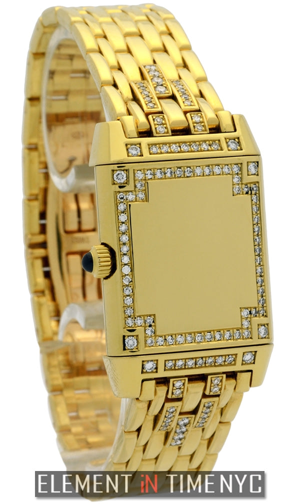 Florale 21mm 18k Yellow Gold With Diamonds