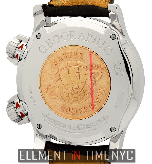 Geographic Stainless Steel 42mm
