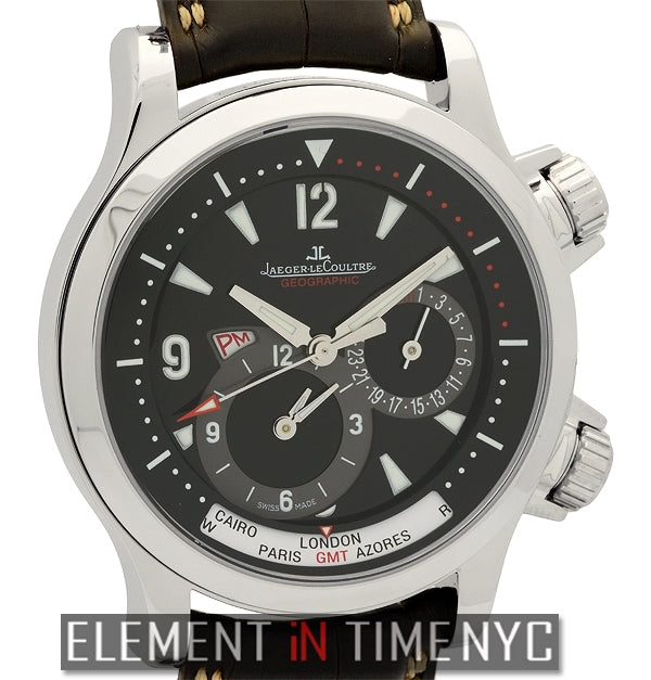 Geographic Stainless Steel 42mm