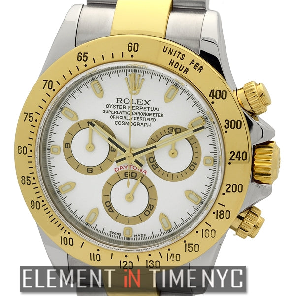 Steel & Gold White Dial P Series