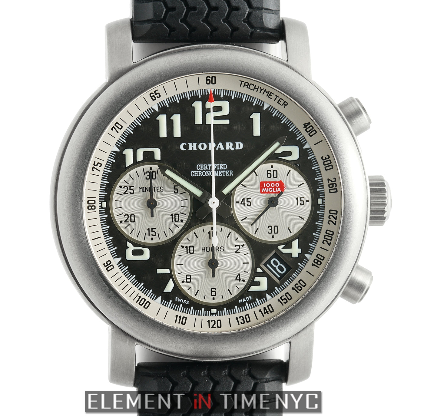 Chopard Mille Miglia Chronograph Titanium 40mm Grey Dial 16/8407 