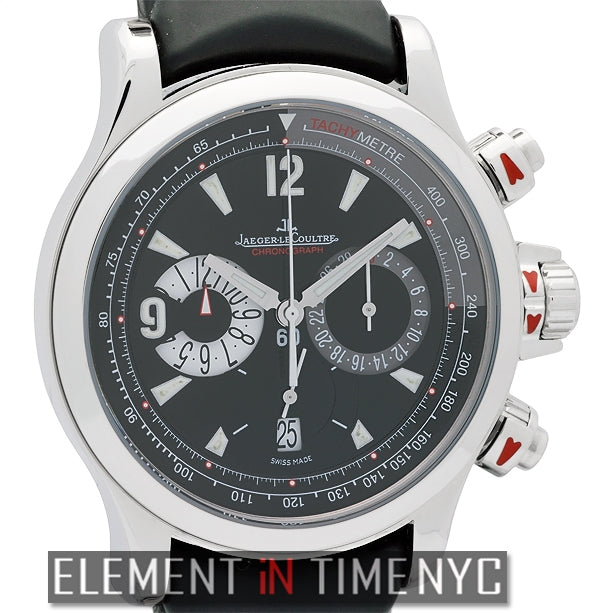 Chronograph Stainless Steel Black Dial