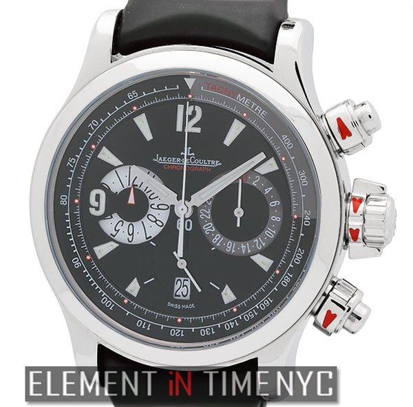 Chronograph Stainless Steel Black Dial