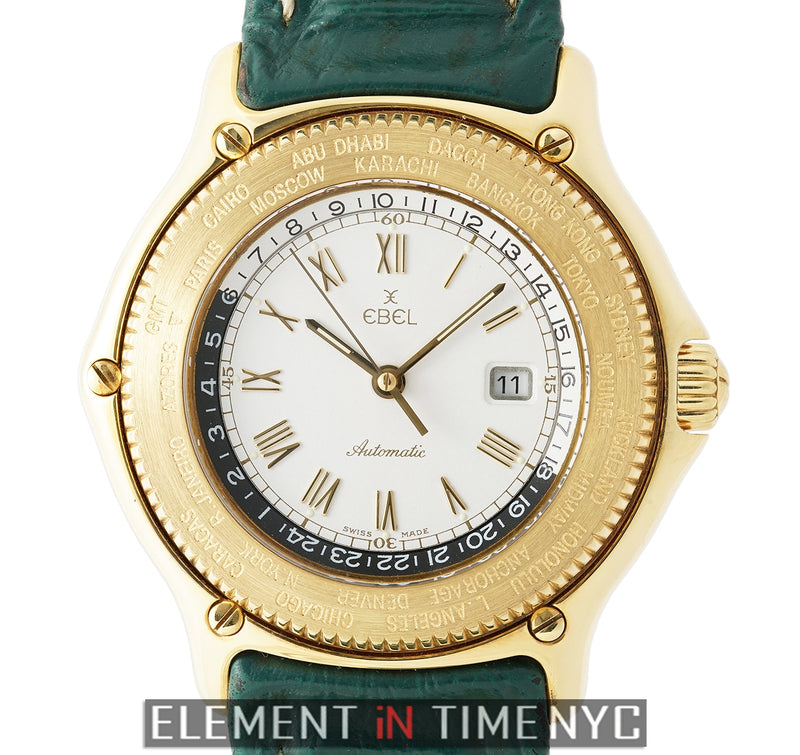 World Time GMT 18k Yellow Gold 38mm