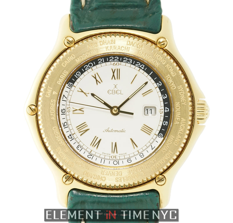 World Time GMT 18k Yellow Gold 38mm