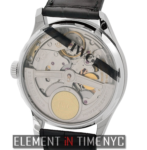 Automatic 7-Day Power Reserve Silver Arabic Dial