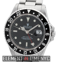 Stainless Steel Black Dial 40mm