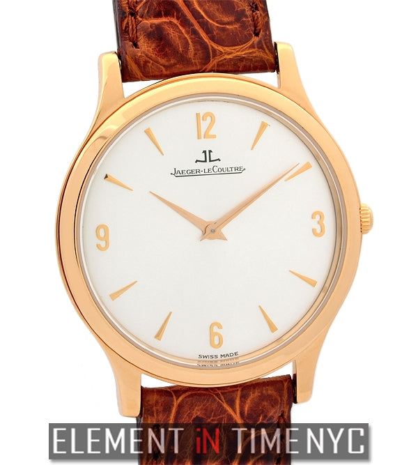 Master Ultra Thin 18k Rose Gold 34mm