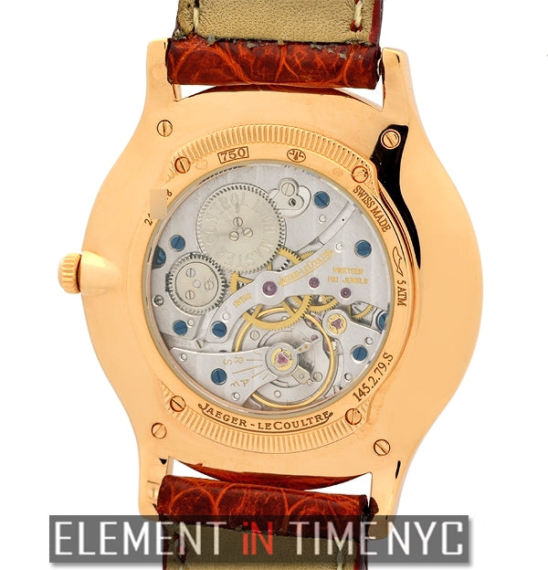 Master Ultra Thin 18k Rose Gold 34mm