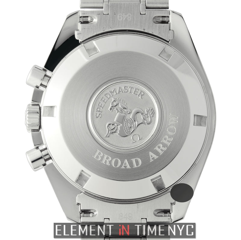 Broad Arrow Chronograph Stainless Steel 42mm White Dial