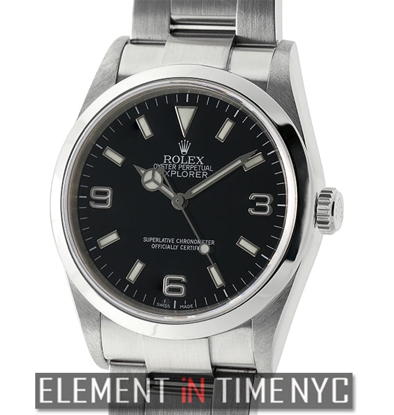 Stainless Steel 36mm Black Dial Z Serial Circa 2006
