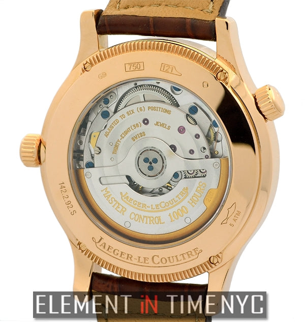 Master Geographic 38mm 18k Rose Gold