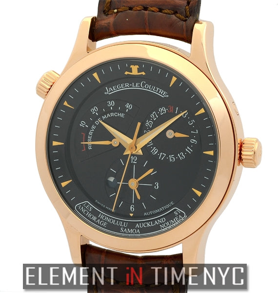 Master Geographic 38mm 18k Rose Gold