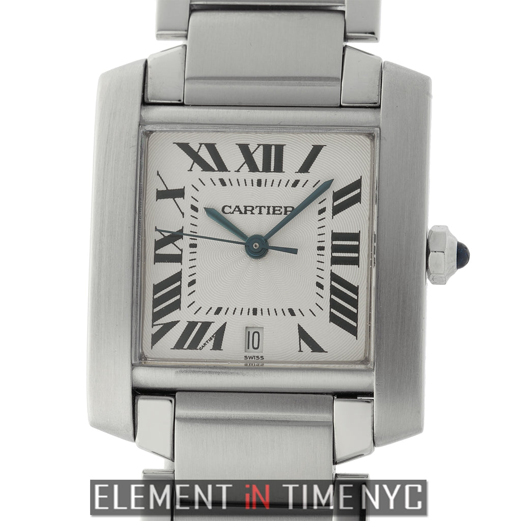 Cartier Tank Francaise Stainless Steel Large 28mm W51002Q3