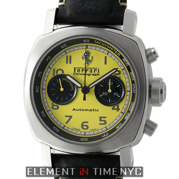 Officine Panerai Ferrari Granturismo Chronograph Yellow Dial