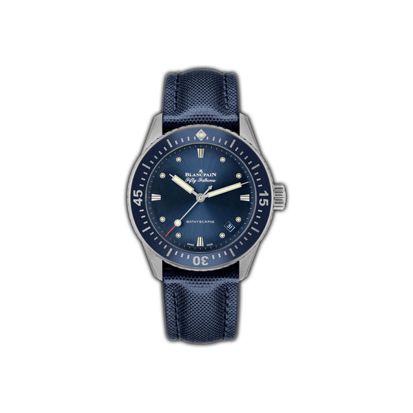 Blancpain fifty fathoms clearance 38mm