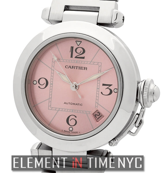Pasha C Stainless Steel 35mm Pink Dial