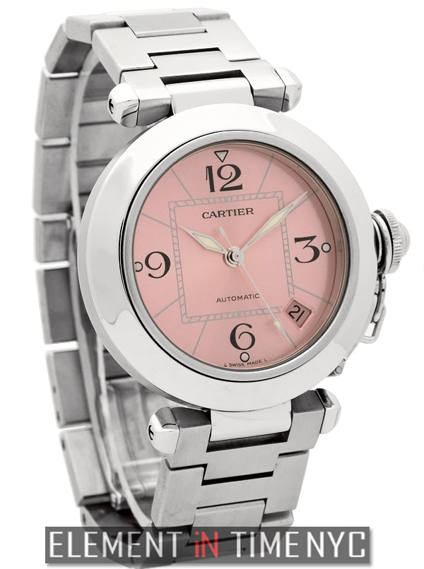 Pasha C Stainless Steel 35mm Pink Dial
