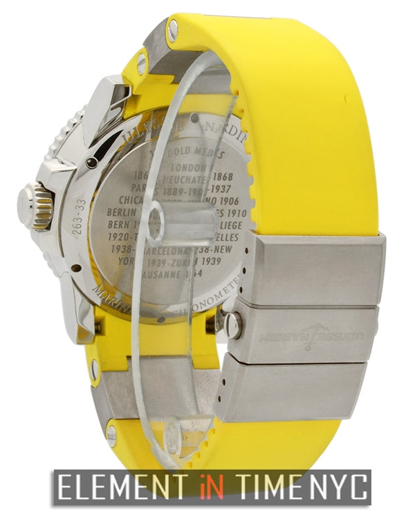 Maxi Marine Diver Chronometer Yellow