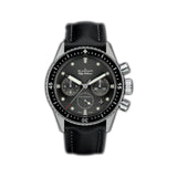 43mm Bathyscaphe Flyback Chronograph Steel Ceramic Bezel Grey Dial