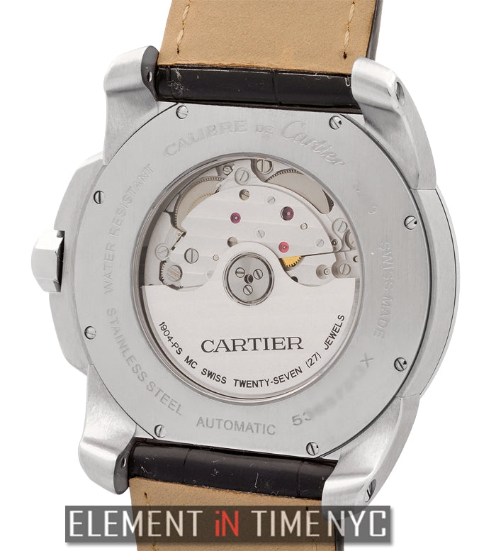 Calibre Stainless Steel Silver Dial