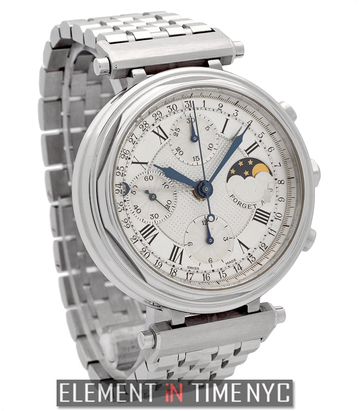 Moonphase Chronograph Stainless Steel