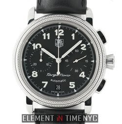 Chronograph Stainless Steel 40mm Black Dial