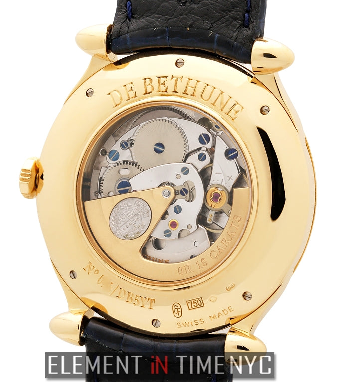 18k Yellow Gold 42mm Silver Dial