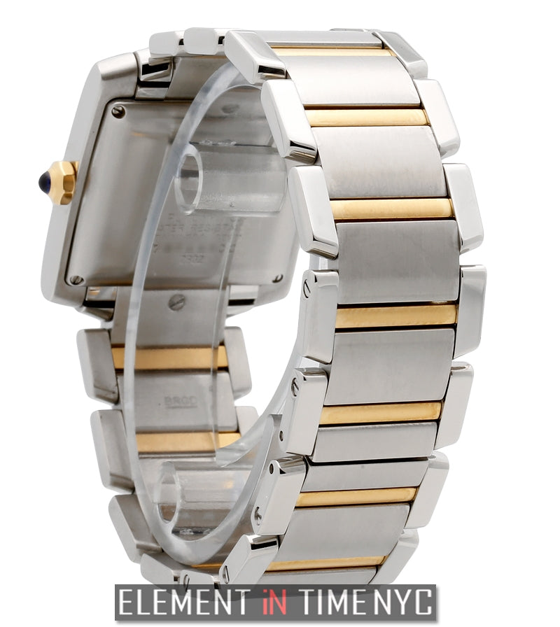Tank Francaise Steel and Gold Large 28mm