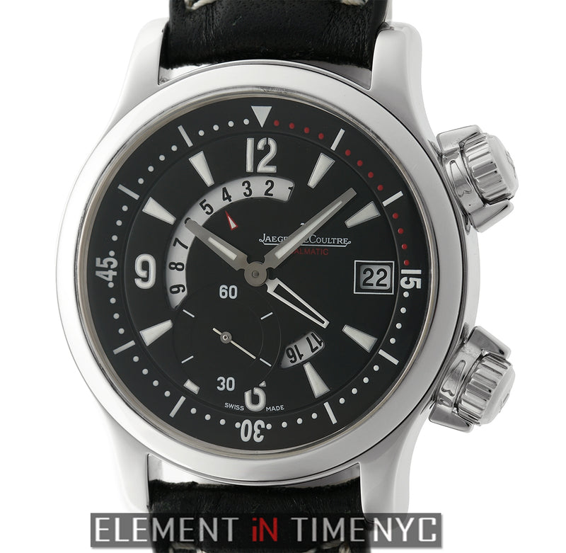 Dualmatic Stainless Steel Black Dial 42mm