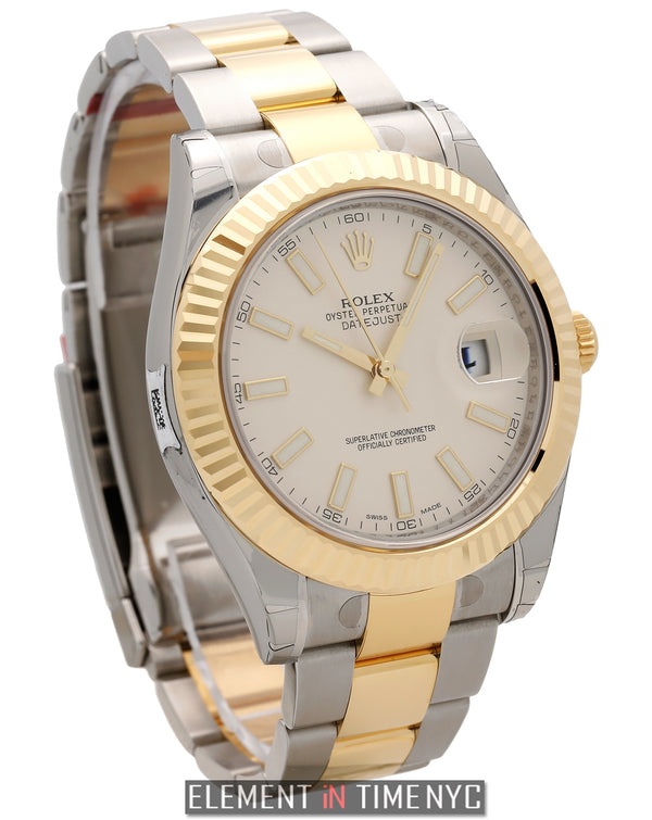 Stainless Steel / Yellow Gold 41mm