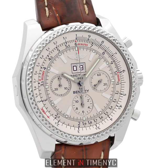 6.75 Stainless Steel Chronograph Silver Dial 48mm