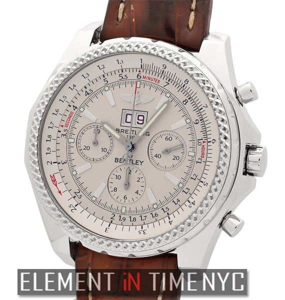 6.75 Stainless Steel Chronograph Silver Dial 48mm