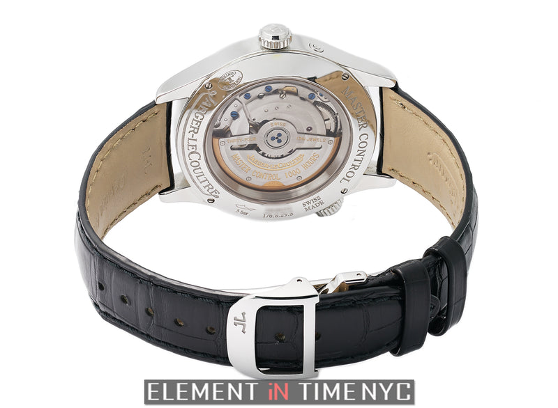 Master Geographic Stainless Steel 39mm Silver Dial