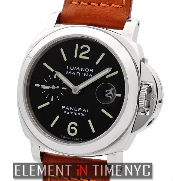 Panerai Luminor PAM 104 Stainless Steel Black Dial 44mm. Element