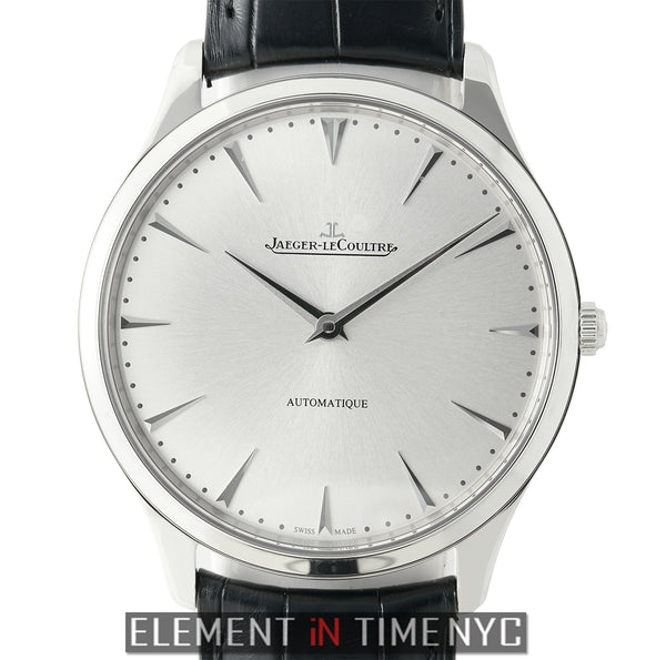 Master Ultra Thin Stainless Steel 41mm Silver Dial Automatic