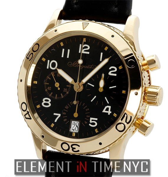Type XX Transatlantique 18k Yellow Gold 39mm Wing Box and Papers