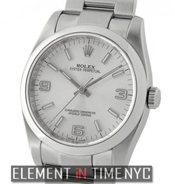 36mm Stainless Steel No-Date Silver Dial 2012