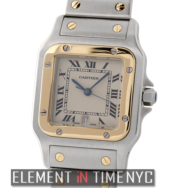 Santos Galbee Steel & 18k Yellow Gold Large 30mm