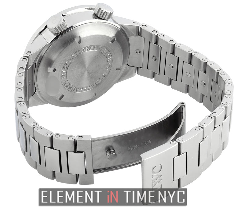Alarm Stainless Steel White Dial 40mm