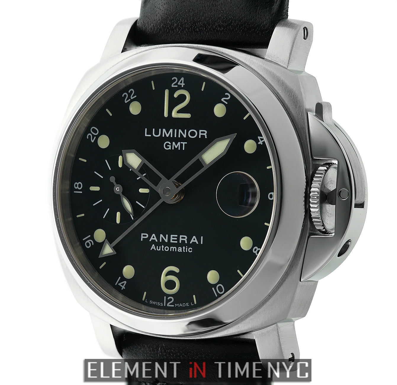 Officine Panerai Luminor GMT 40mm Stainless Steel PAM 159